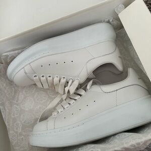 Alexander McQueen White Platform Women’s Sneakers